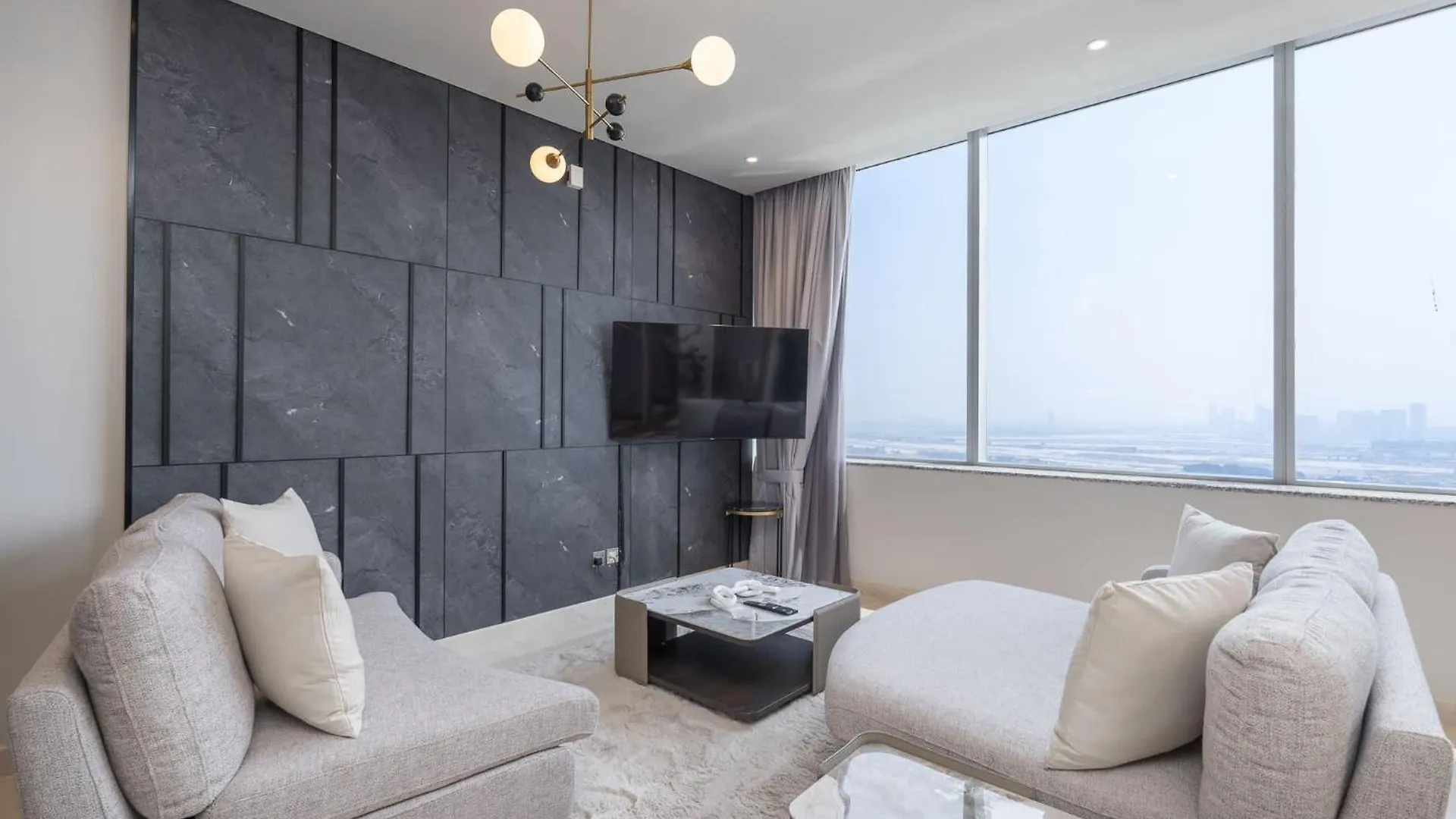Stylish Studio Apartment With Impressive Decor And Furniture At Sky Garden! Dubai