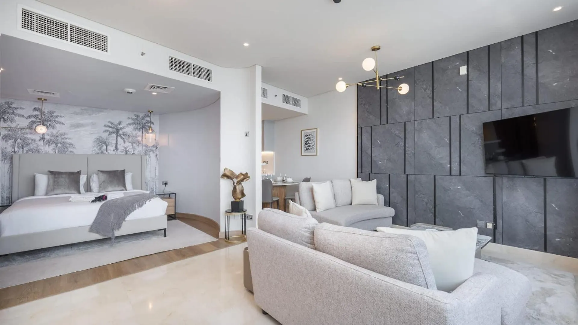Stylish Studio Apartment With Impressive Decor And Furniture At Sky Garden! Dubai United Arab Emirates